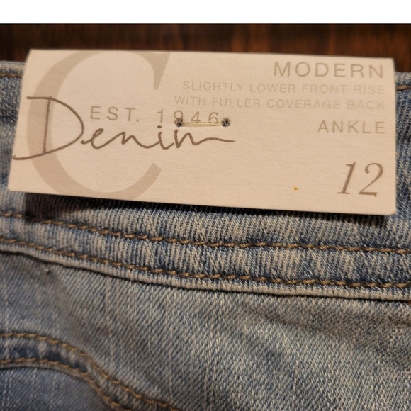 Womens Girlfriend Ankle jeans NWT - Picture 8 of 8